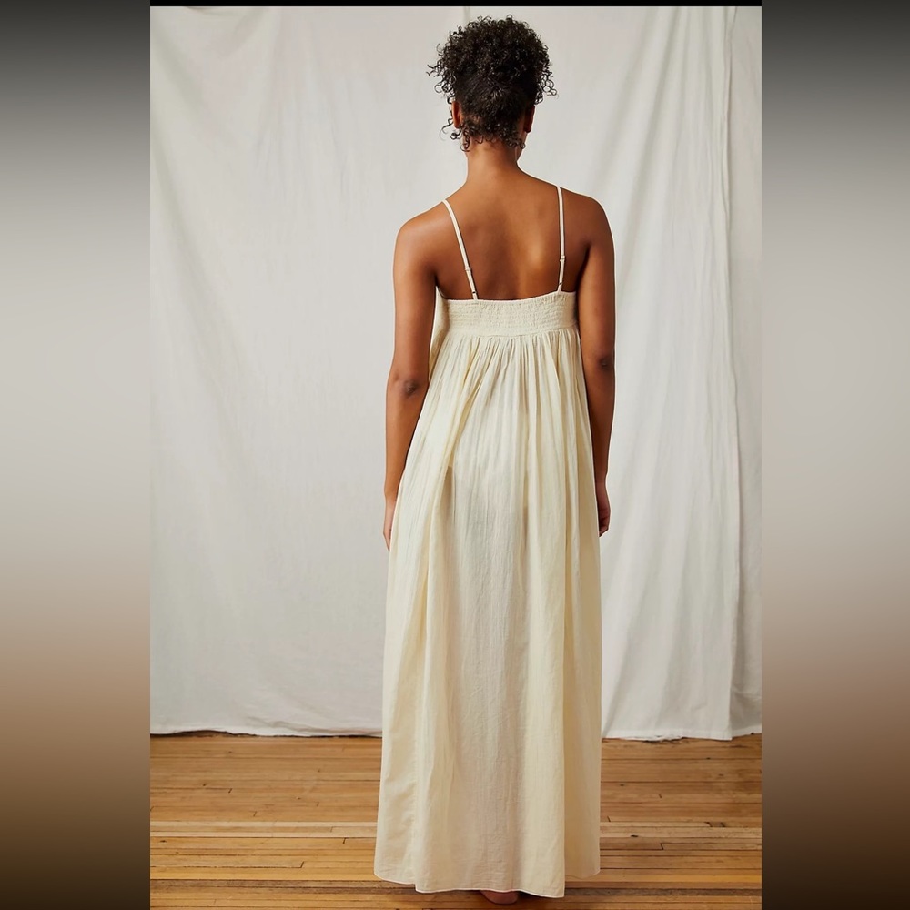 Free People Confidently Lost Maxi Slip NWT SZ M - Picture 3 of 5